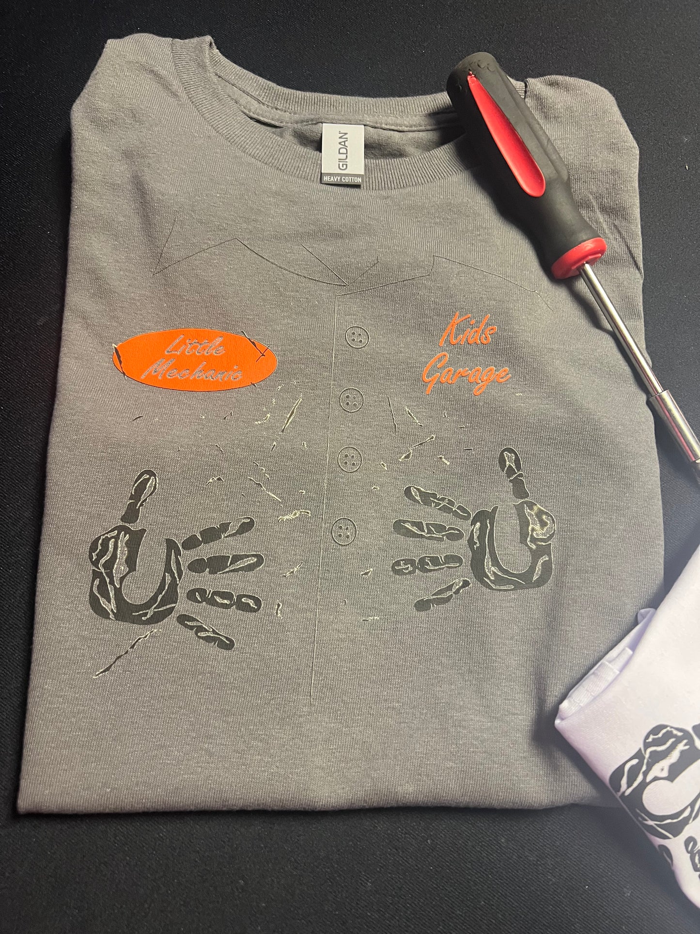 Kids Garage, Kids mechanic Tshirt