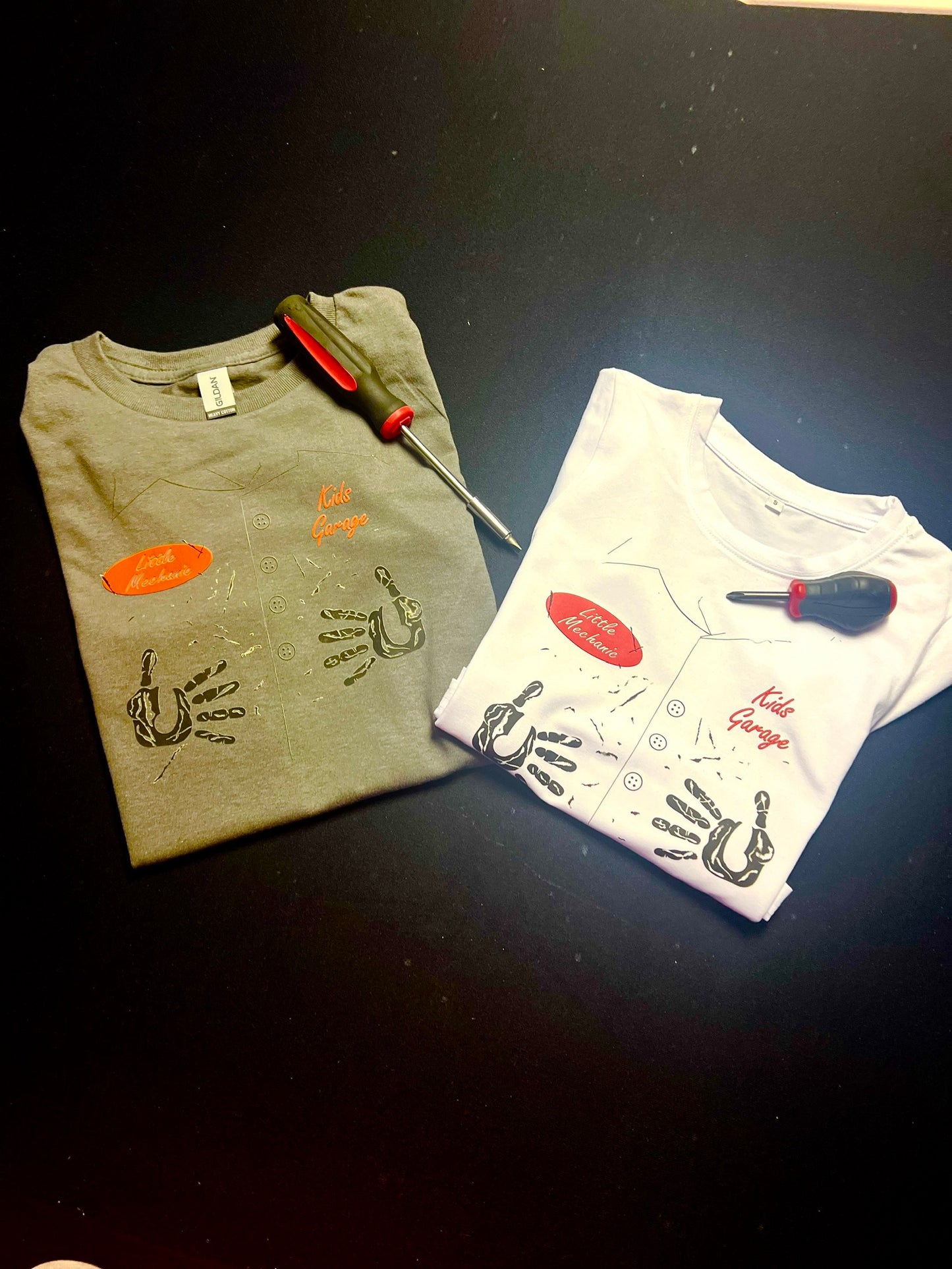 Kids Garage, Kids mechanic Tshirt