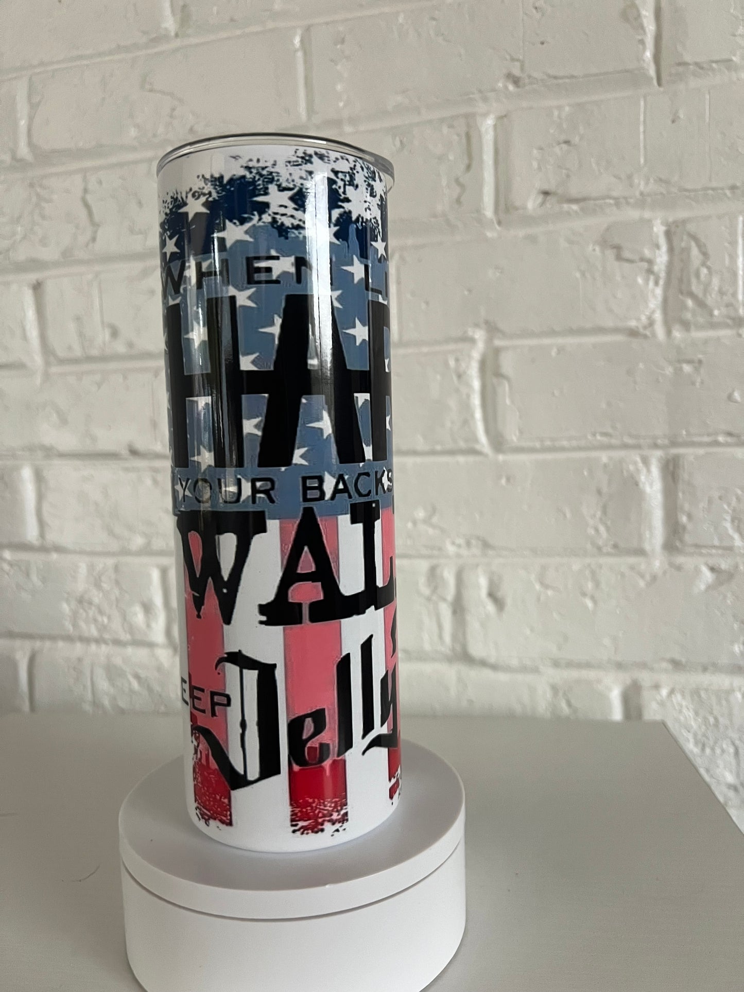 Hardy, Wallen and Jelly Roll tumbler