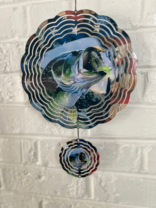 Bass 8 inch Wind spinner