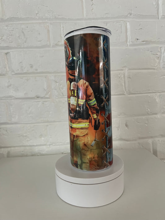 20 oz Fire Fighter Insulated Tumbler